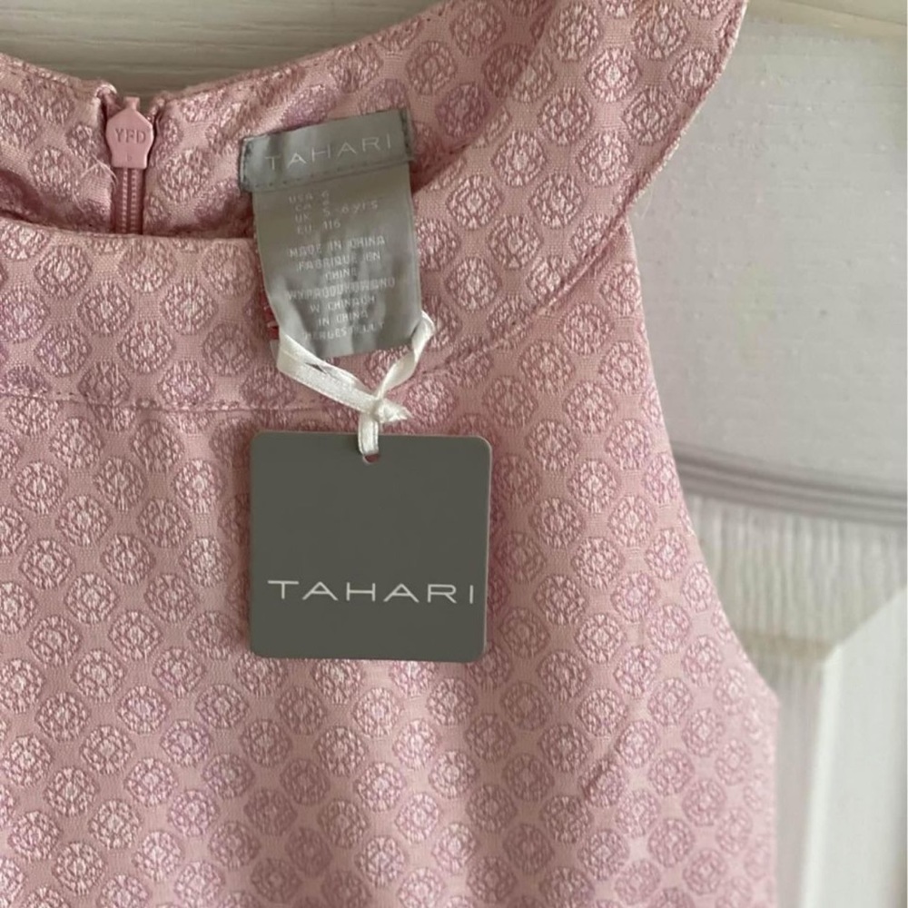 NEW TAHARI GIRLS PINK DRESS SZ 6 - Picture 3 of 3